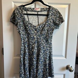 American Rag Blue Floral Dress